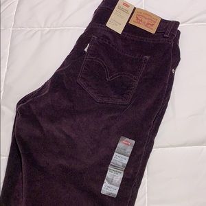 Purple levis NWT